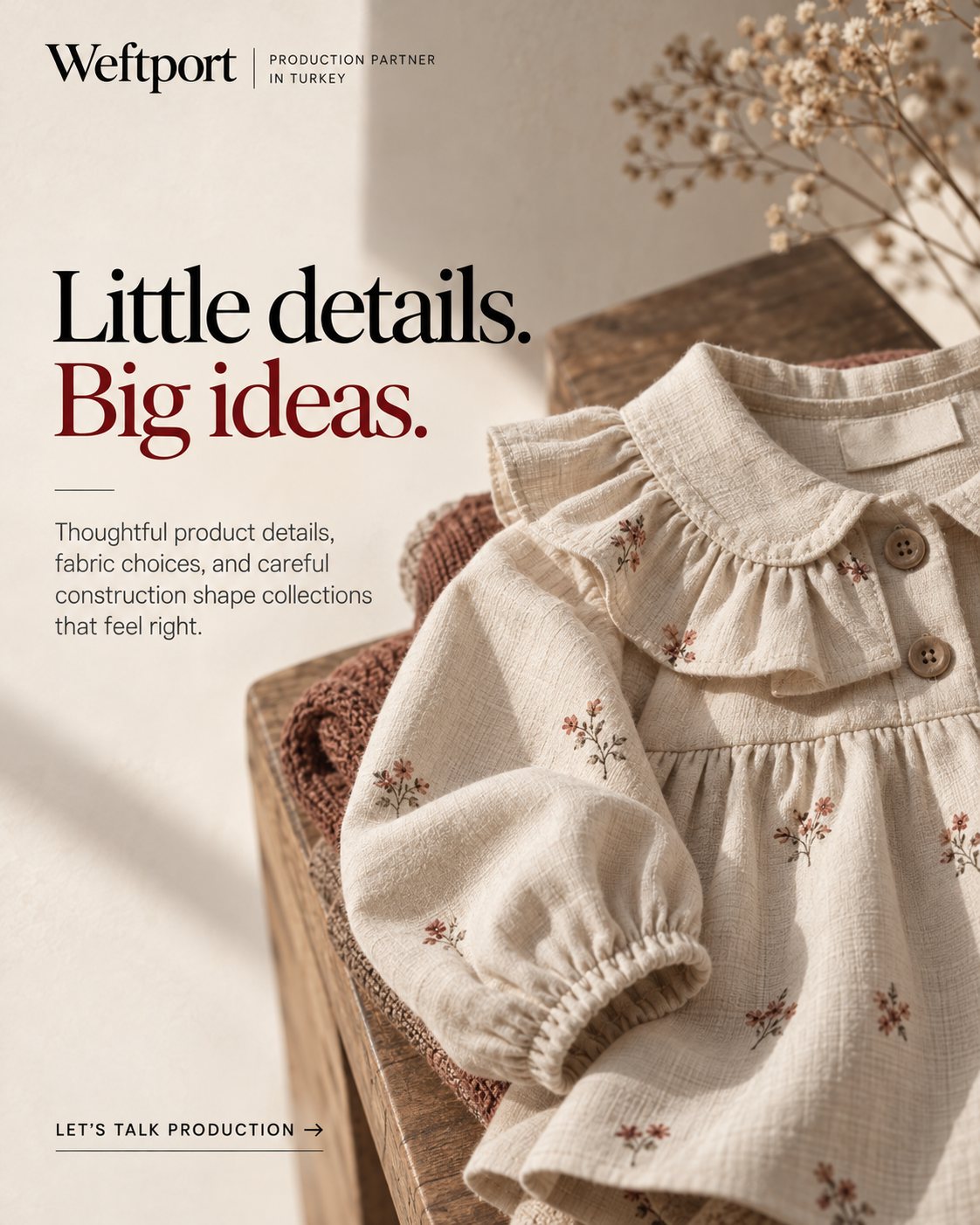 Kidswear Production: Details, Fabrics and Safe Construction